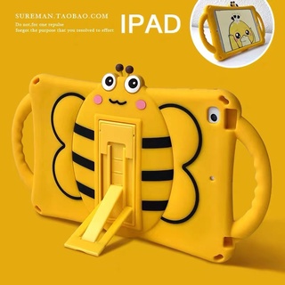 เคสไอแพด เคสiPad Trendy ผึ้งน้อย Cute 10.2 gen7 gen9 iPad gen8 เคสไอแพด Gen6 2019 Air4,Air5,10.9 Air3 11pro mini6 Case