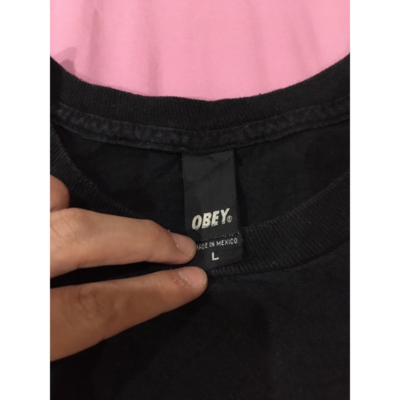 เสื้อ-obey-size-l-มือ2สามารถปรับแต่งได้