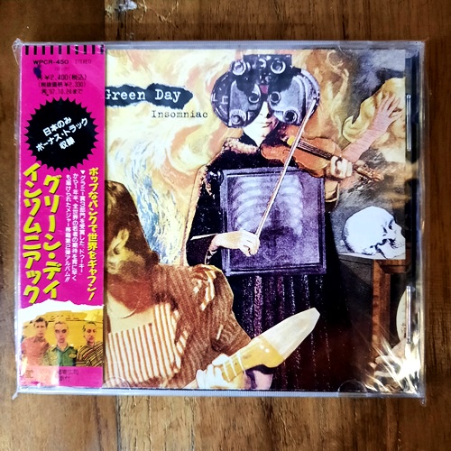 cd-ซีดีสากล-green-day-insomniac-used-cd-สภาพสวย-a-japan