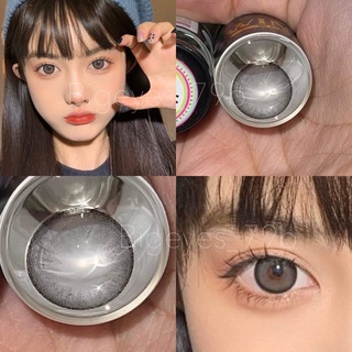 ✨Gray ขนาดตาโต (Bigeyes) ☀️กรองแสง uv ✔️จดทะเบียนถูกต้อง 🇰🇷คอนแทคเลนส์สัญชาติเกาหลี🇰🇷