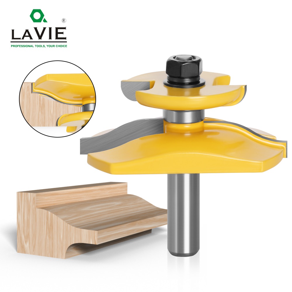 Lavie 1 PC 12 มม.1/2 นิ ้ วยกแผง Ogee Router Bit พร ้ อม Backcutter ...