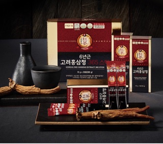 ภาพขนาดย่อของภาพหน้าปกสินค้าJungwonsam เกาหลี โสมแดง 6-year old Korean Red Ginseng Extract 365 Stick - 10gX30 พร้อมส่ง จากร้าน tidaratsingha บน Shopee ภาพที่ 1