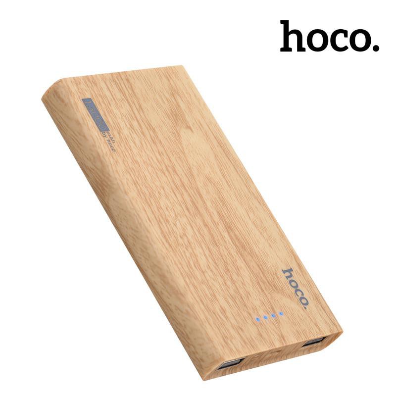 hoco-power-bank-13000mah-รุ่น-pwb-b12b-13000-wood-grain