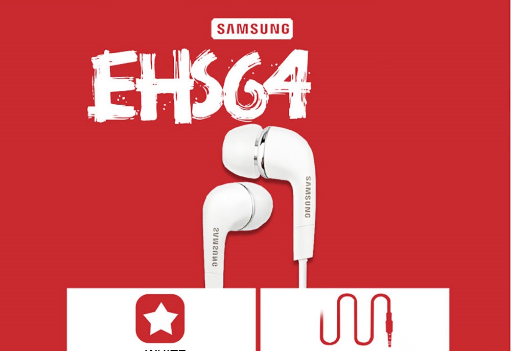 เกี่ยวกับสินค้า YUNTOHE หูฟัง SAMSUNG HS330 EHS64 แบบมีสาย3.5มม.พร้อมไมโครโฟนสำหรับ หูฟังอินเอียร์สากลสำหรับ Android 3.5 มม.