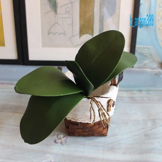 【AG】1Pc Artificial Plant Butterfly Orchid Leaf Garden DIY Home Office Desktop Decor