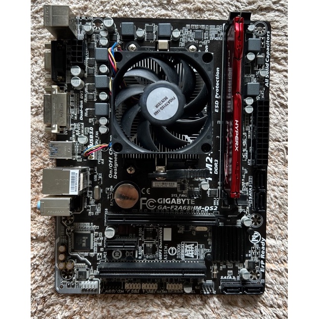  amd a4 6300 mb gigabyte ram 2 gb shopee