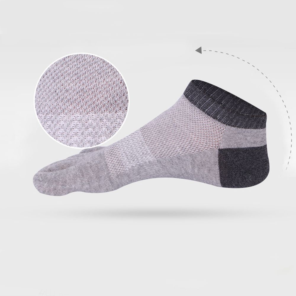 back2life-boat-mens-socks-ankle-mesh-socks-five-toe-socks-toe-socks-men-mesh-summer-cotton-breathable-five-finger-socks-multicolor