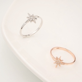 AR-Kang Collection***แหวน white cz AAAAA(เงินแท้92.5%)