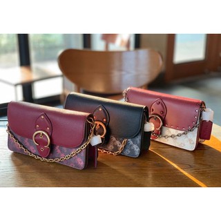 New arrival! 💋สีออกใหม่ล่าสุดค่ะ💋 Coach Beat Crossbody Clutch In Signature Canvas With Horse And Carriage Print - new