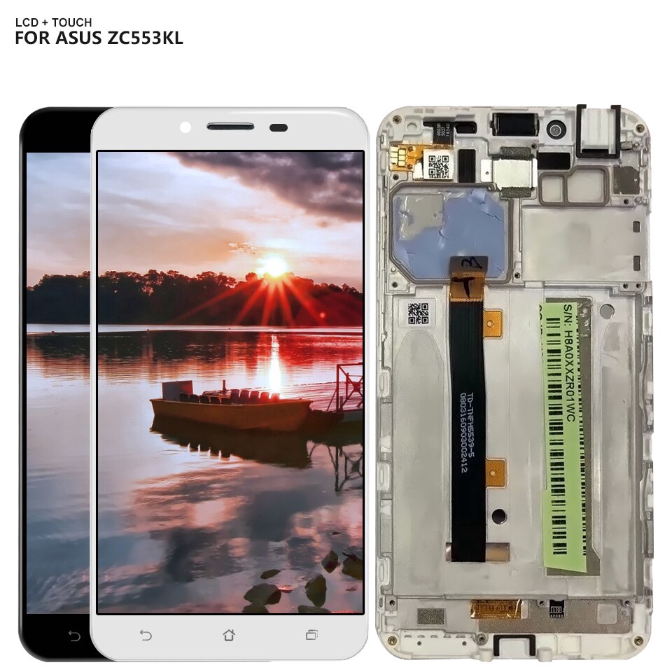 แผงหน้าจอสัมผัสดิจิทัล LCD ขนาด 5.5 นิ้ว สําหรับ Asus ZenFone 3 Max ...