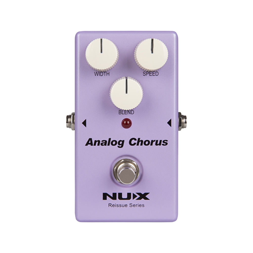 nux-analog-chorus-reissue-series-stompboxes-เอฟเฟคกีต้าร์ไฟฟ้า