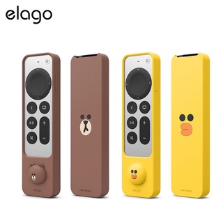 Elago Line Friends Collection Remote Control เคสกันกระแทกเกรดพรีเมี่ยมจากอเมริกา เคสสำหรับ TV 4K HD Siri Remote 2nd