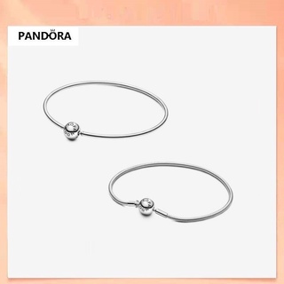 Pandora me series สร้อยข้อมือเงิน 925 แบบบาง