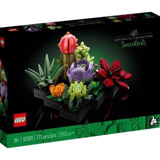 LEGO Succulents Plant Decor Building Set for Adults 10309