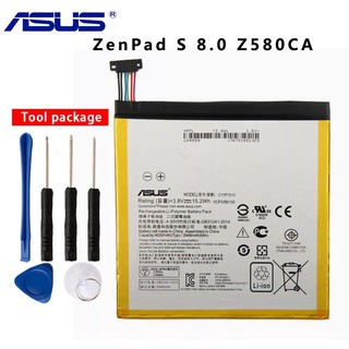 Original แบตเตอรี่ ASUS ZenPad S 8.0 Z580CA แบตเตอรี่แท็บเล็ตสำหรับ ASUS  C11P1510    4000 mAh