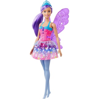 Barbie Dreamtopia Fairy Doll ตุ๊กตาบาบี้ กับ ชุดนางฟ้า เทพนิยาย GJJ98 สีม่วง