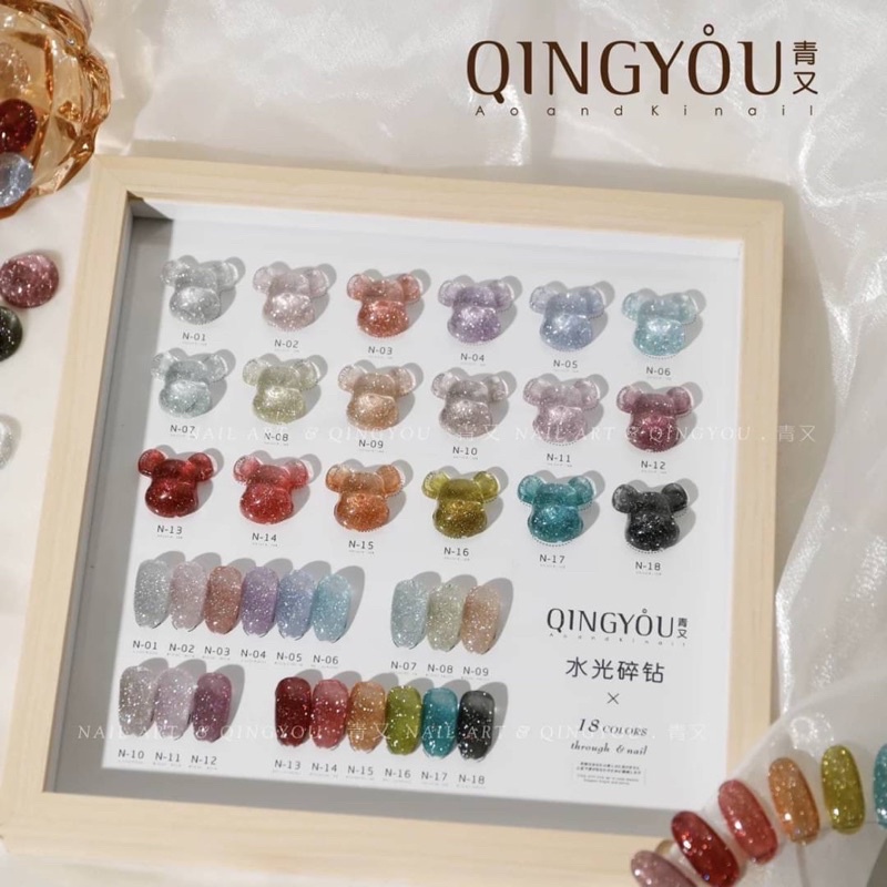 พร้อมส่ง-สีแฟลช-สีทาเล็บเจล-สีเจล-สีเจลแฟลช