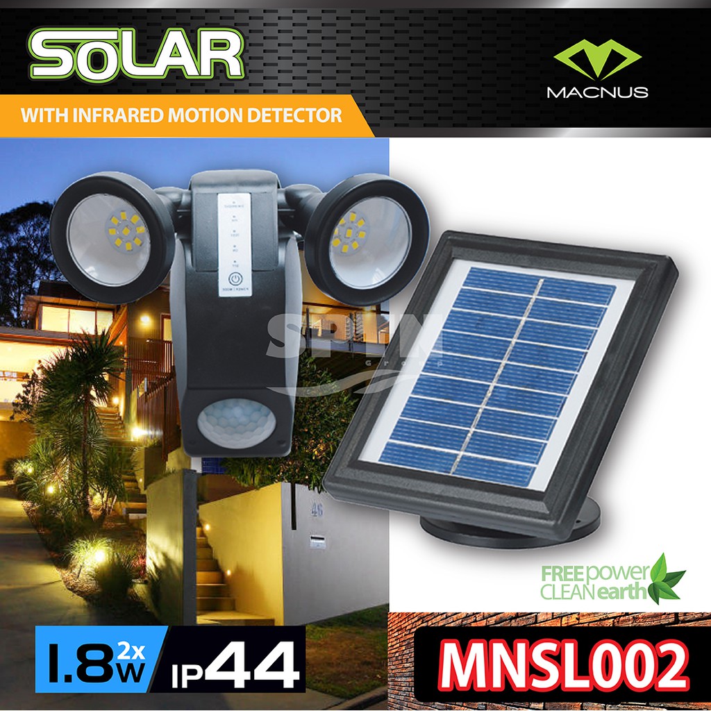  macnus mnsl002 18 led solar motion