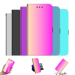 เคสโทรศัพท์หนัง PU นิ่ม แบบฝาพับ พร้อมช่องใส่บัตร และขาตั้ง สําหรับ OPPO A16K A36 A76 A96 Realme 9i Realme 9 Pro Plus