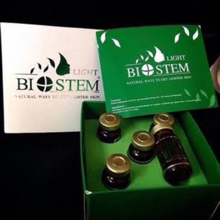 สินค้า Biostem LIGHT  สเตมเซล์พืช ธรรมชาติ ดูแลผิวหน้า  1 กล่อง