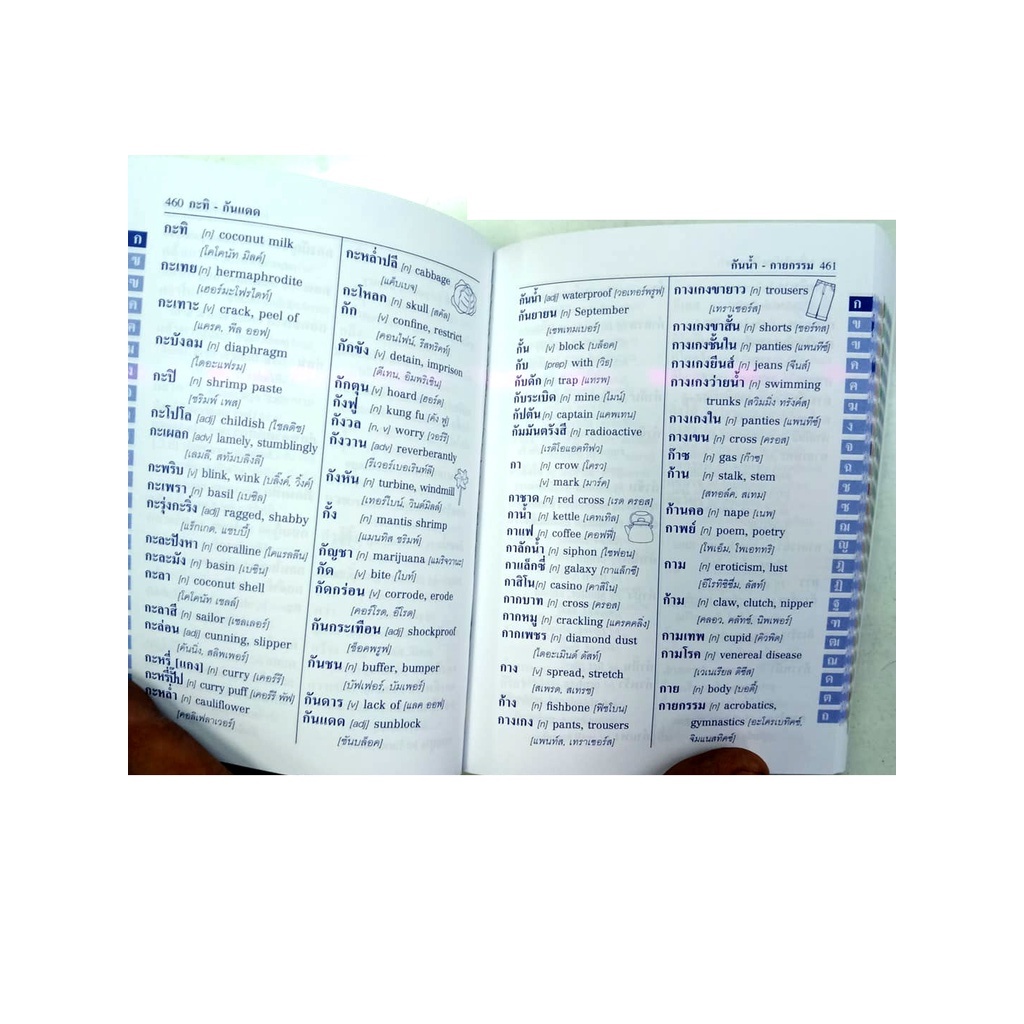 พจนานุกรม-new-modern-dictionary-thai-english-ดิกชันนารี-อังกฤษ-ไทย-ค้นหาได้ทัง2แบบทั้งจากคำไทยไปอังกฤษ-อังกฤษไปไทย