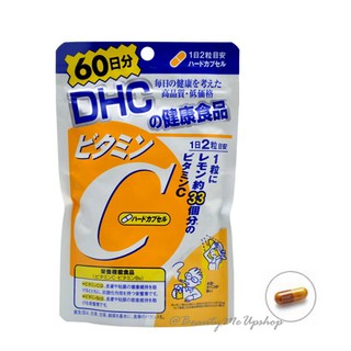 🍊 (พร้อมส่ง) DHC vitamin C 60 วัน ผิวขาวใส ป้องกันหวัด ภูมิแพ้ 🍊 ของแท้ 💯%