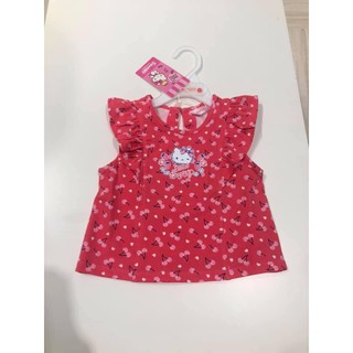 เสื้อ Sanrio Kitty แท้ ลดเกือบ 50 % ใหม่ป้ายห้อย Size 120-160