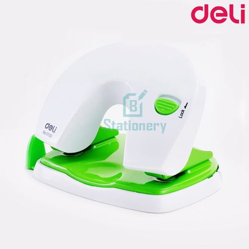 deli-0123-2hole-punch-เครื่องเจาะรูกระดาษแฟนซี-20-แผ่น