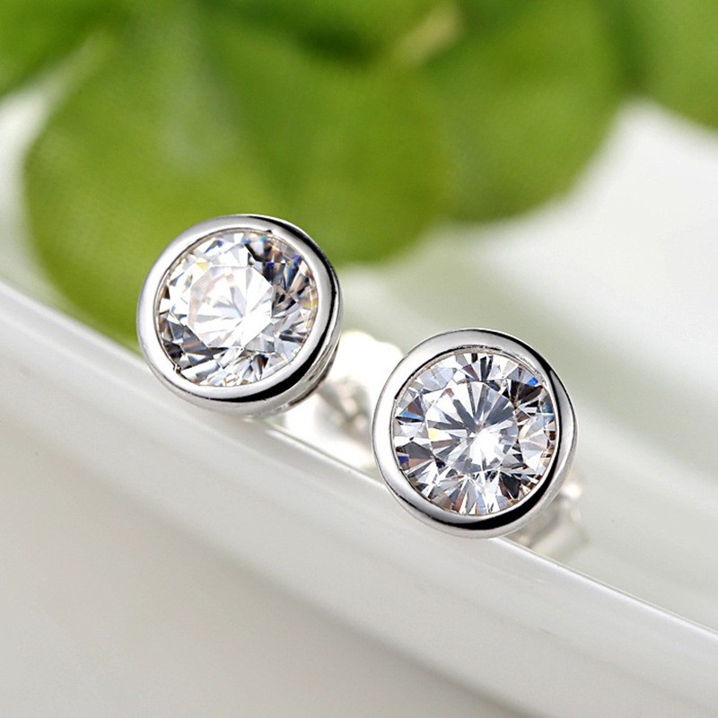 เดี่ยวเพชร-bezel-stud-earrings-ชุบทองคำขาว-18k-ทองคำขาวทองคำขาว-moissanite-กะรัตผู้หญิงต่างหูเพชร-de2-799