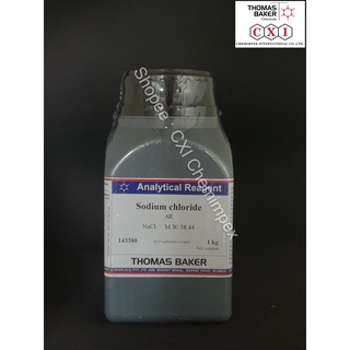 Sodium Chloride AR - Brand Thomas Baker Chemicals Pvt. Ltd., 1 KG