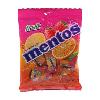 Mentos Mixed Fruit Candy 118.8 g.Pack 2