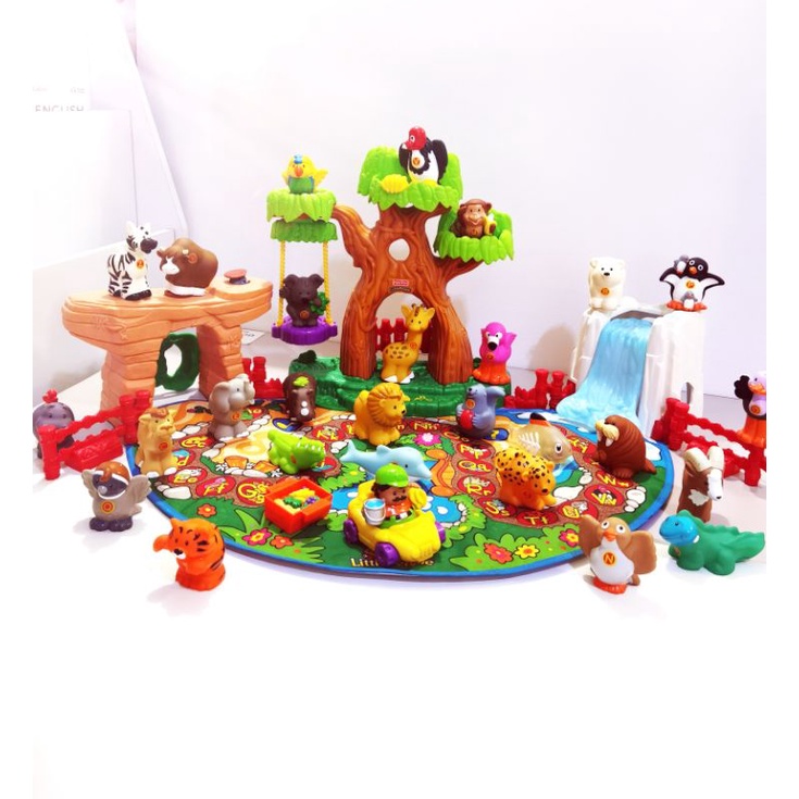 FisherPrice Little People A to Z Learning Zoo play set Shopee Thailand