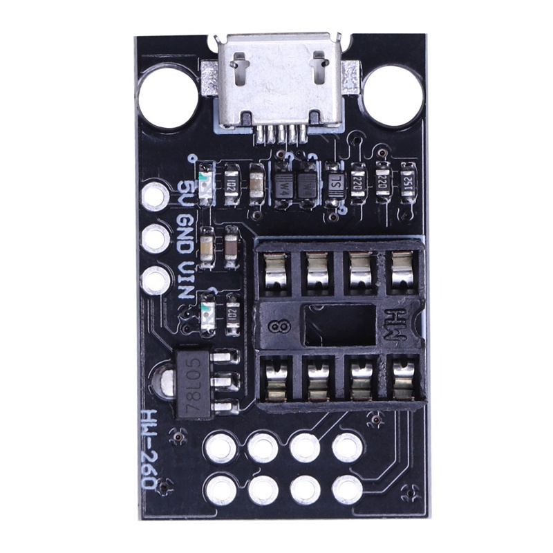 บอร์ดโปรแกรมเมอร์-สําหรับ-attiny13a-attiny25-attiny45-attiny85