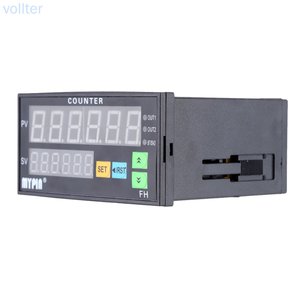 ภาพสินค้าVOLL MYPIN FH8-6CRNB Digital Counter Mini Electronic Length Batch Meter 1 Preset Relay Output Count Meter จากร้าน vollter.th บน Shopee ภาพที่ 1