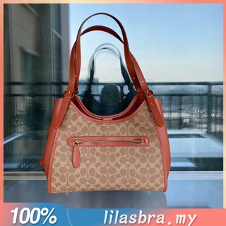 Coach 4825 กระเป๋าสะพายไหล่ผู้หญิง Lori / กระเป๋าถือ / สิริ / ใต้วงแขน Large Capacity