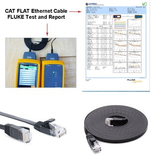 ภาพขนาดย่อของภาพหน้าปกสินค้าสายแลน แบบแบนEthernet Flat Cable Cat6 Lan Cable UTP CAT6 RJ45 Network Cable 1m 2m 3m 5m 8m 10m Router RJ45 Network Cable จากร้าน jtong0003 บน Shopee ภาพที่ 5