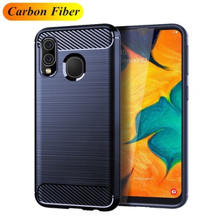 Samsung Galaxy A13 A33 A53 A73 S23 S22 S21 S20 Plus Ultra Fe Case Carbon Fiber Silicone Soft Back Cover