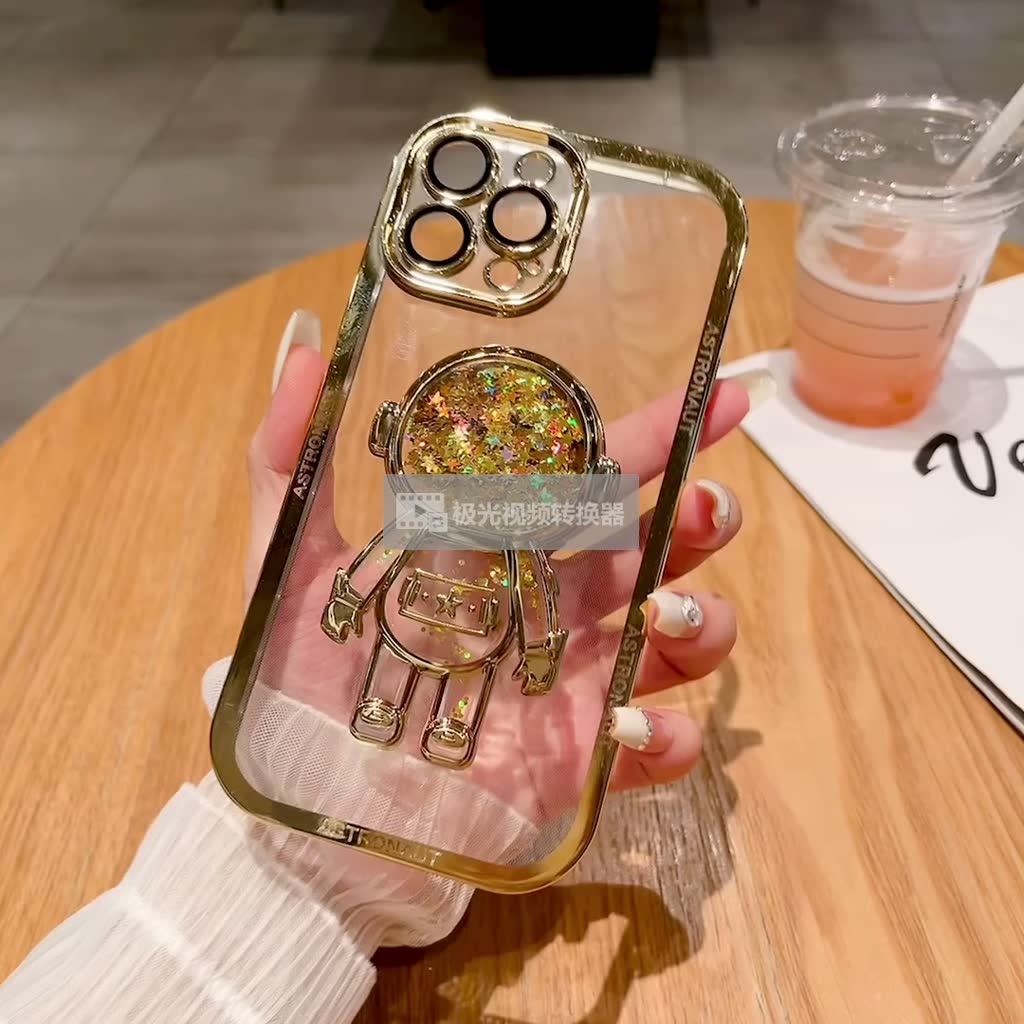 เคสโทรศัพท์-tpu-แบบนิ่ม-กันกระแทก-ลายนักบินอวกาศ-3-มิติ-สําหรับ-iphone-14-12-13-pro-max-11