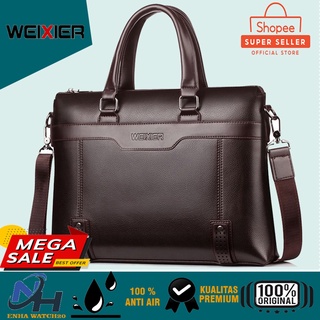 Weixier 18065 กระเป๋าทํางาน หนัง พรีเมี่ยม สําหรับผู้ชาย