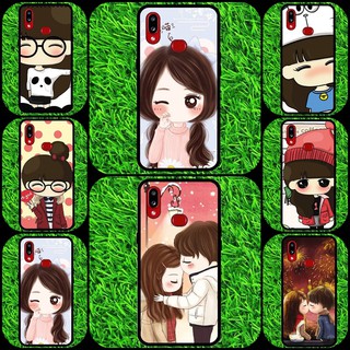 เคส  รูปคู่  คู่รัก น่ารัก เด็ก หญิง Oppo A93  Oppo Reno4F Oppo Reno4 Lite Oppo F17 Pro ใช้เคสเดียวกันจ้า