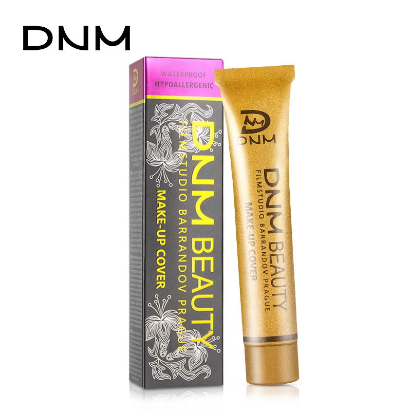 dnm801-รองพื้น-dnm-ของแท้-ปกปิดเนียนขั้นเทพ-กลบรอยดำ-รอยแดง-รอยสักได้สนิท-กันน้ำกันเหงื่อ-มีทุกโทนสีผิว