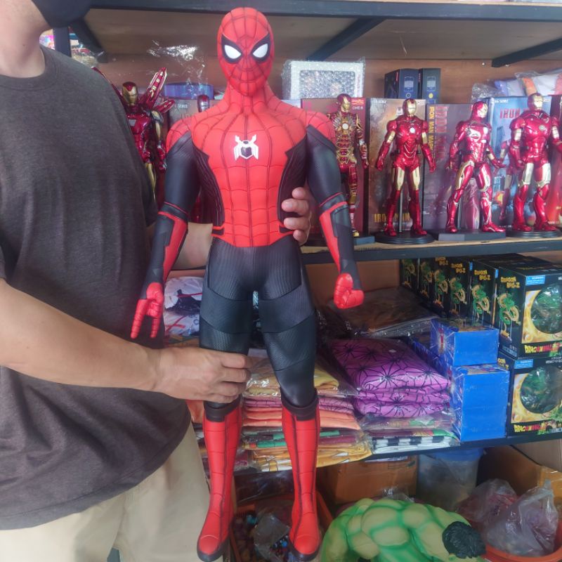 โมเดล-spiderman-ตัวใหญ่-big-size-สูง-80-cm-โคตรเหมือนจริง-อลังการงานสร้าง-วัสดุอย่างดี-ราคาถูก-รับรองคุ้ม-สวยสุดๆไปเลย