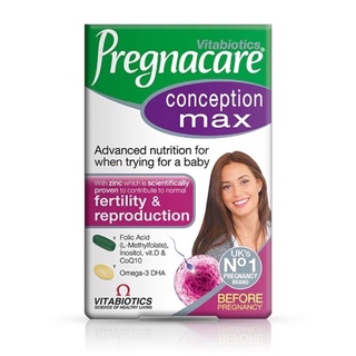 🌟พร้อมส่ง🌟 วิตามินช่วยเพิ่มโอกาสในการตั้งครรภ์ Vitabiotics Pregnacare Conception Max