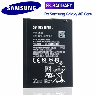 แบตเตอรี่​ SAMSUNG GALAXY A01 core SM-A015F A01 2019 A013 SM-A015F/DS A01 2019 DUOS BATTERY EB-BA013ABY GH43-05037A 3000