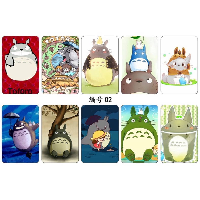 สติ๊กเกอร์ติดบัตร-bts-mrt-คีย์การ์ด-totoro-1-40