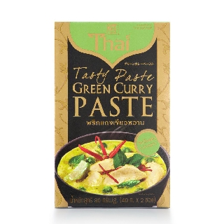 สินค้า ORICHEF พริกแกงเขียวหวาน ออริเชฟ ไทยเทสตี้เพสท์ (Green Curry Paste Thai Tasty Paste by Ori Chef)