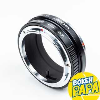 K&amp;F FD-EOS R Lens mount adapter Canon FD For Canon EOS R / RP เมาท์แปลง อแดปเตอร์ ( FD RF / FD ER )