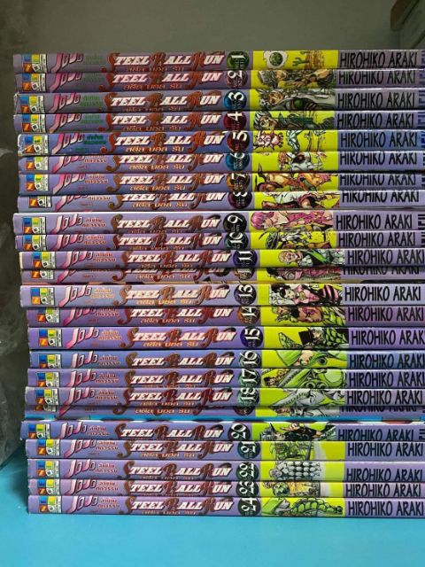 jojo-ล่าข้ามศตวรรษ-ภาค-stell-ball-run-เล่ม1-24จบ-มีปกครบ24เล่ม-ภาค7