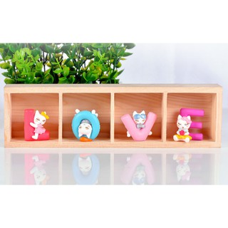 ตุ๊กตาแมว Love 1 Set 4pcs Cats Love Miniature Garden Ornaments Wedding Cake Decoration Micro Landscape Toys DIY