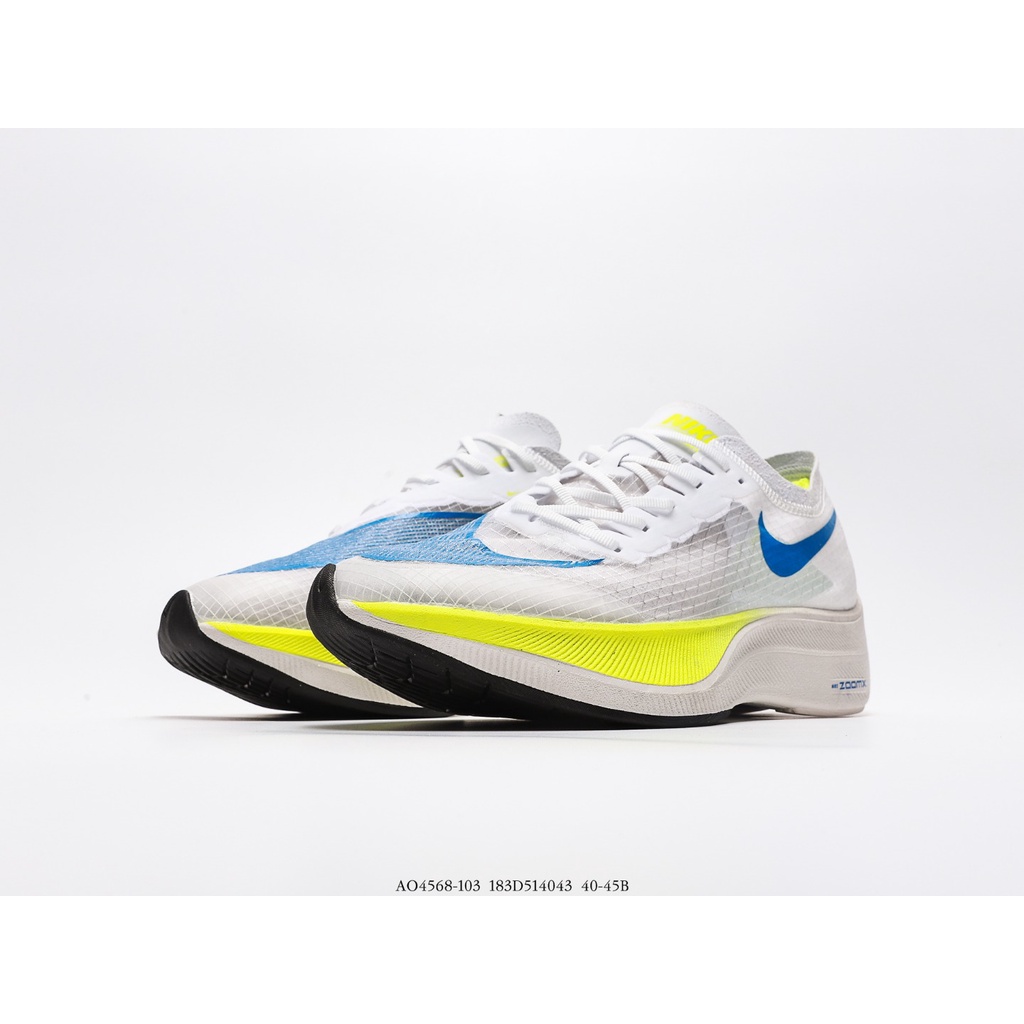 n-i-k-e-zoomx-vaporfly-next-white-cyber-รองเท้าวิ่งชาย-size-40-45